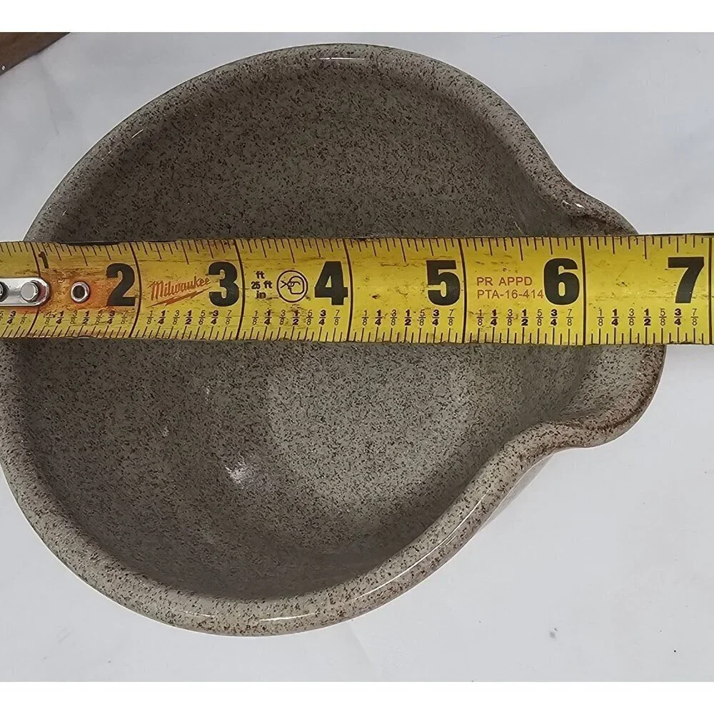 Vintage Old Time Pottery Gravy Mixing Bowl 1997 Stoneware 7